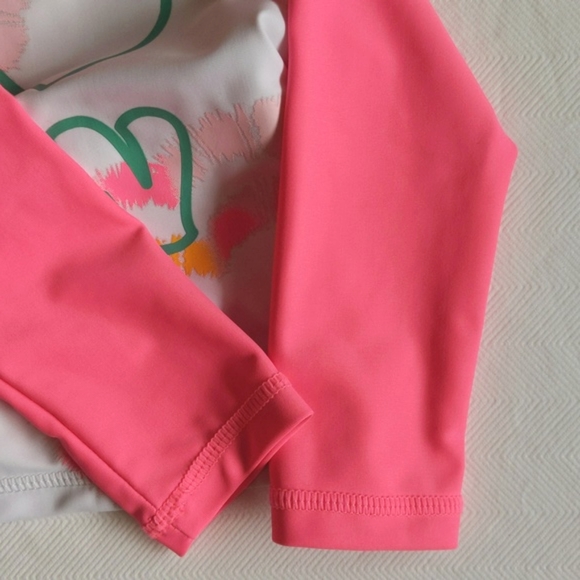 joe fresh long sleeve rashguard 6-12 months baby girl - Picture 4 of 6